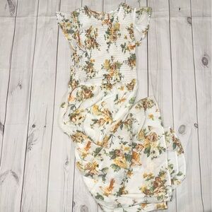 Floral Maxi Dress - Women's Size Large